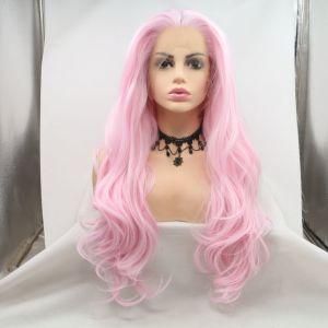 Wholesale Synthetic Hair Wavy Lace Front Wig (RLS-011)