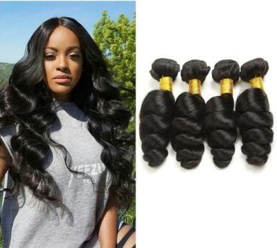 Brazilian Virgin Hair Loose Wave Hair Weave 4 Bundles 400g Unprocessed Loose Deep Wave