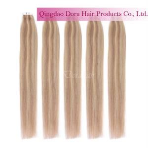 Wholesale Price High Grade Double Drawn Remy Tape Hair Extension