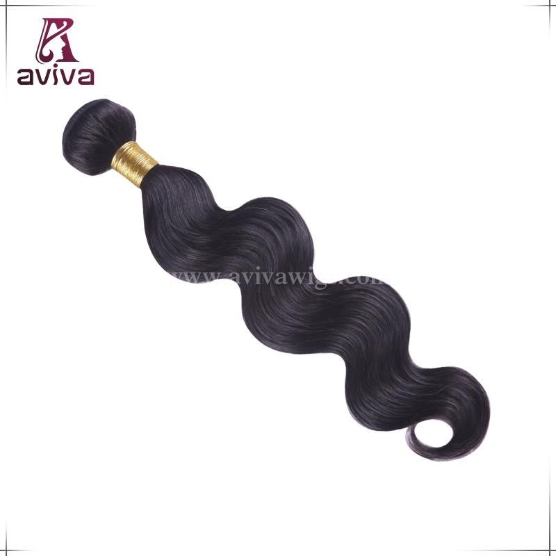 Factory Weaving Body Wave Hair Extension Double Drown Remy Virgin Brazilian Human Hair