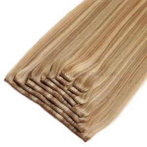 Best Selling Ombre Color Clip-on Brazilian Remy Natural Extension Human Hair