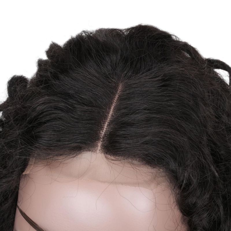 Wholesale Afro Kinky Jerry Curly Front Full Lace Human Hair Wig