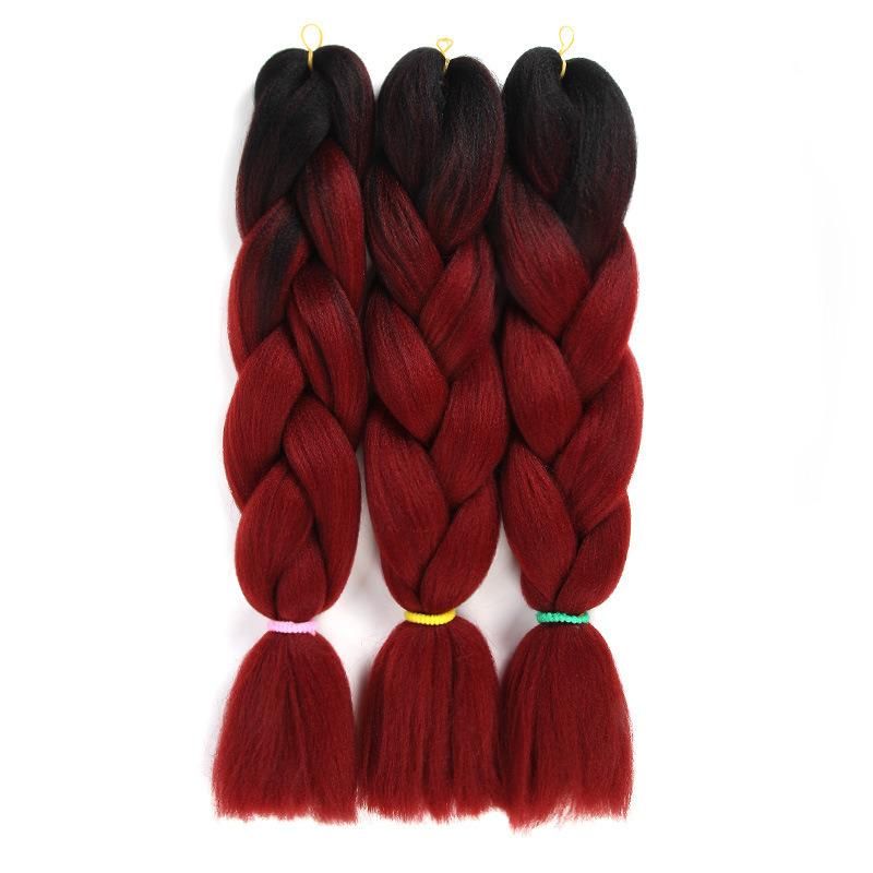 Wholesale Synthetic Hair 32inch 165g Ultra Braid Hair Premium Synthetic Jumbo Braid Hair