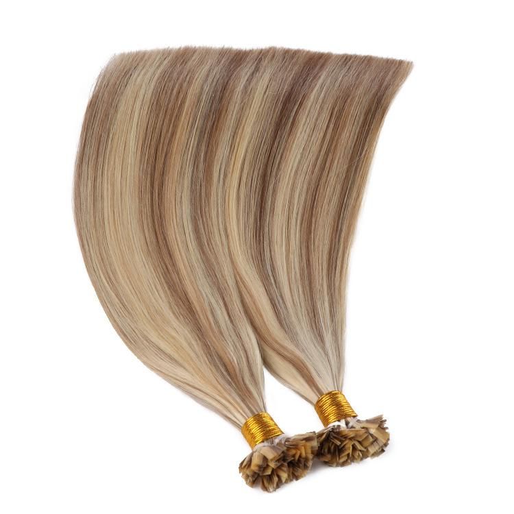 12A 100% Raw Cuticle Aligned Human Hair Flat Tip Hair Extension #P27/60