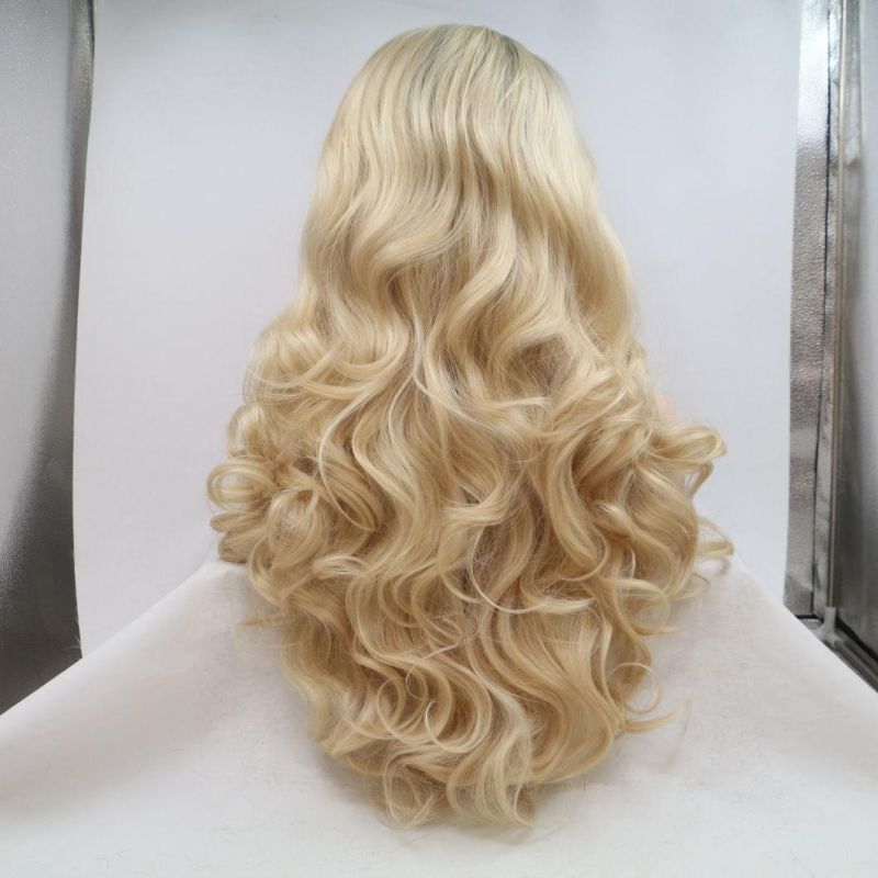 New Fashion Style High Fiber Synthetic Wigs Synthetic Wig with Lace