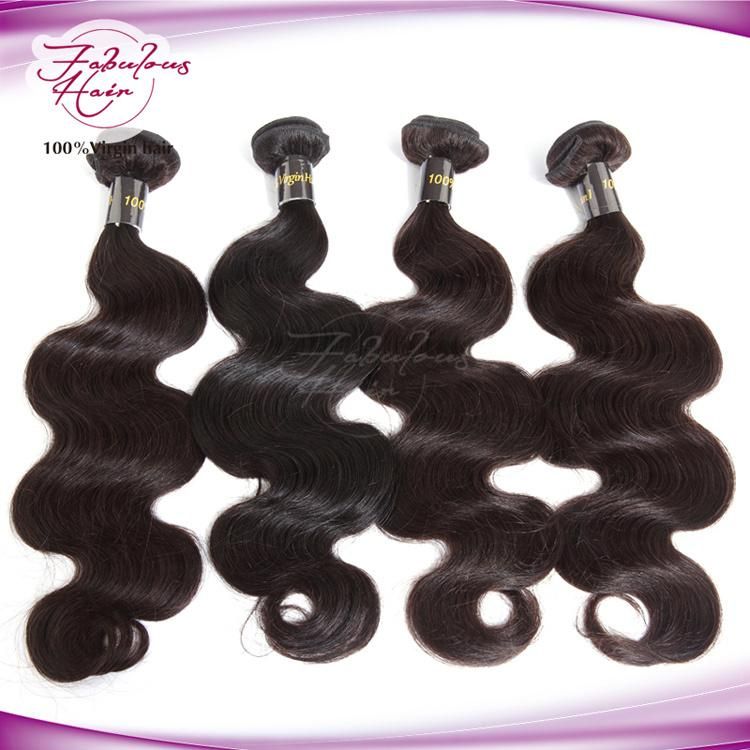 Natural Color Virgin Hair Fashionable Hair Weft Body Wave Hair