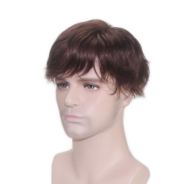 HS5 Silk Mono Base with Skin Perimeter Hair Toupee
