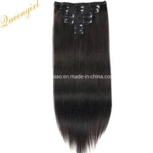 Brazilian Raw Virgin Hair Products Cuticle Aligned Clip on Remy Hair Extension
