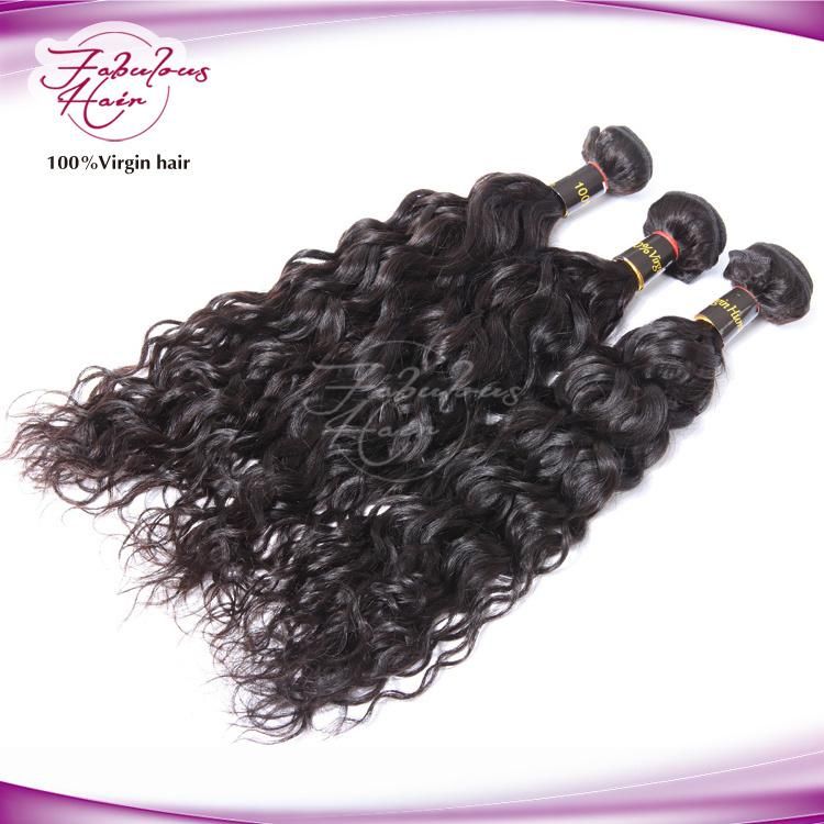 100% Human Hair Weft Indian Remy Natural Hair