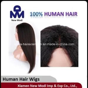 Kinky Middlepart Lady Wig U Part Lace Wig