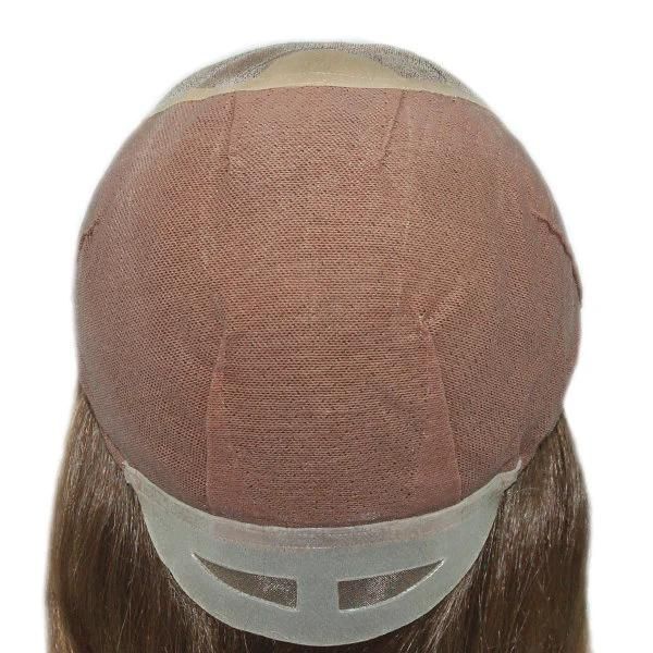 Gn5460 Full Hand Made Mono Top Wig Both Sides Non Slip PU