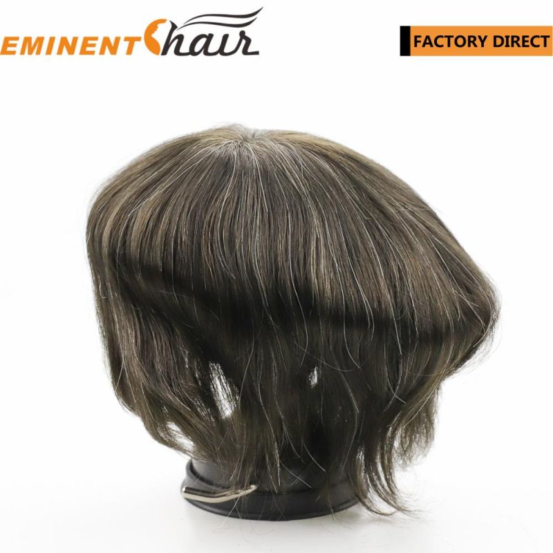 Bleach Knots Human Hair Lace Front Hairpiece