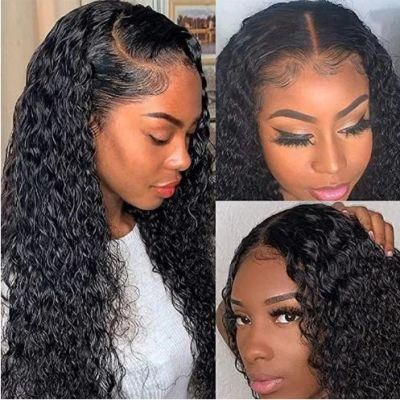 Brazilian Hair 100% Human Hair Wigs Kinky Curly Straight Hair Wigs Lace Front