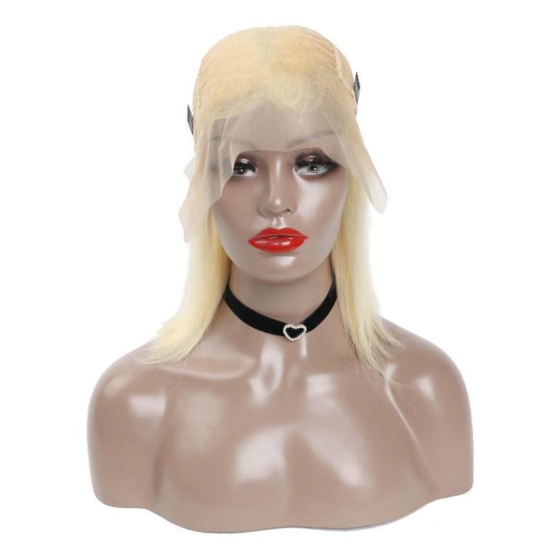 613# Short Bob Wig Straight Lace Front Human Hair Wig