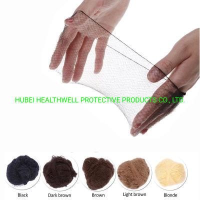 Disposable Hairnet Invisible Soft Honeycomb Nylon Hairnet Wig Net