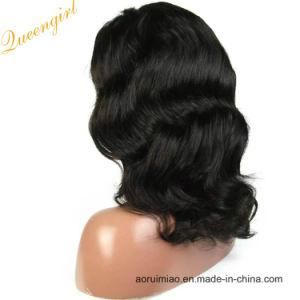 Unprocessed Donor Human Hair Body Wave Virgin Brazilian Lace Front Wig