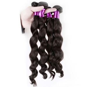 100% Human Virgin Hair Weft Extension in Weave