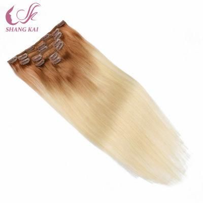 High Quality Cuticle Aligned Virgin Extension Clip in Kinky Hair