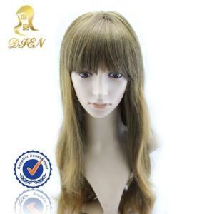 European 5A Blonde Curly Virgin Hair Wig