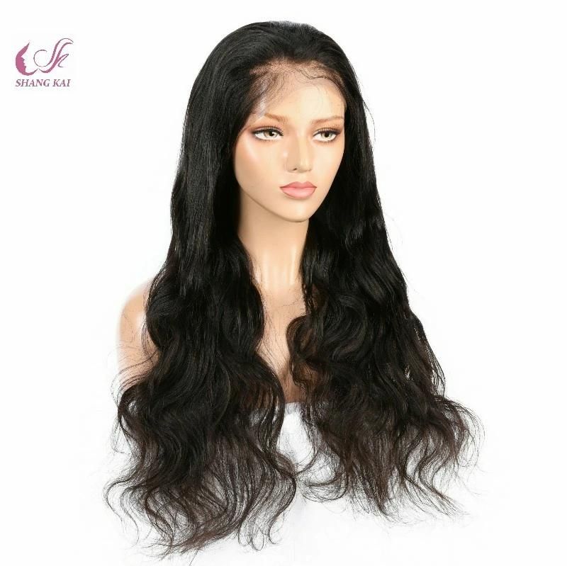 Hot Beauty Virgin Human Hair Silk Top 180% Density Full Lace Wigs Body Wave