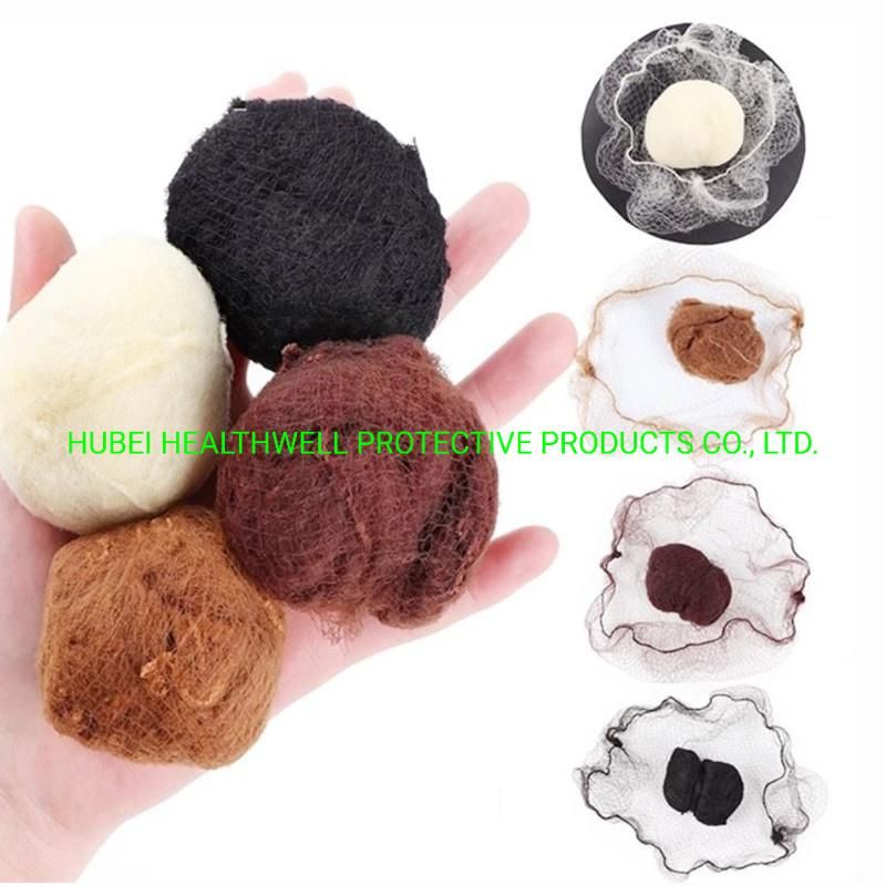 Disposable Black Nylon Invisible Wigs Nylon Hair Nets for Wigs