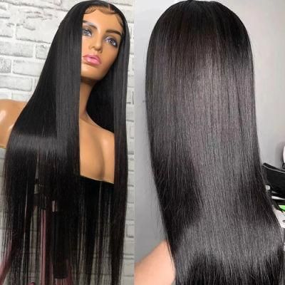 Alinybeauty Hot Sale 13X6 Transparent Lace Front Wig with Baby Hair, 40 Inch Long Human Hair Wig, Cuticle Aligned Double Drawn 30 Inch Hair Wig