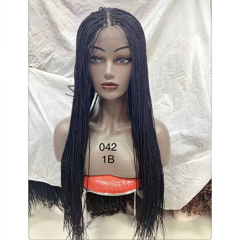 2021 Popular Type in Africa Big Knotless Braided Wigs