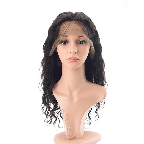 Stock Front Hairpiece Body Wave Black Color Ready for Shipment