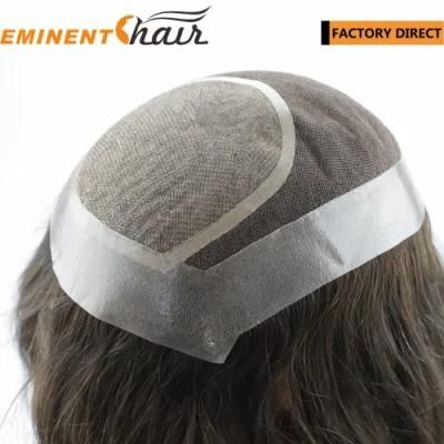 Natural Hairline Silk Top Indian Hair Women&prime;s Wig