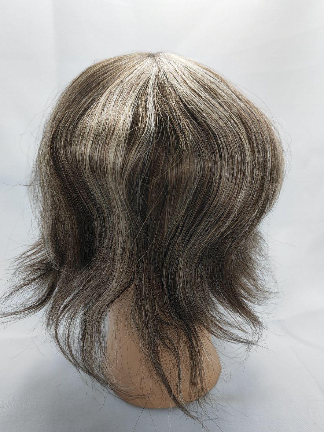 2022 Most Comfortable Custom Made Clear PU Base Injection Wig Made of Remy Human Hair