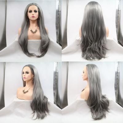 Best Seller Synthetic Wigs Heat Resistant Lace Front Swiss