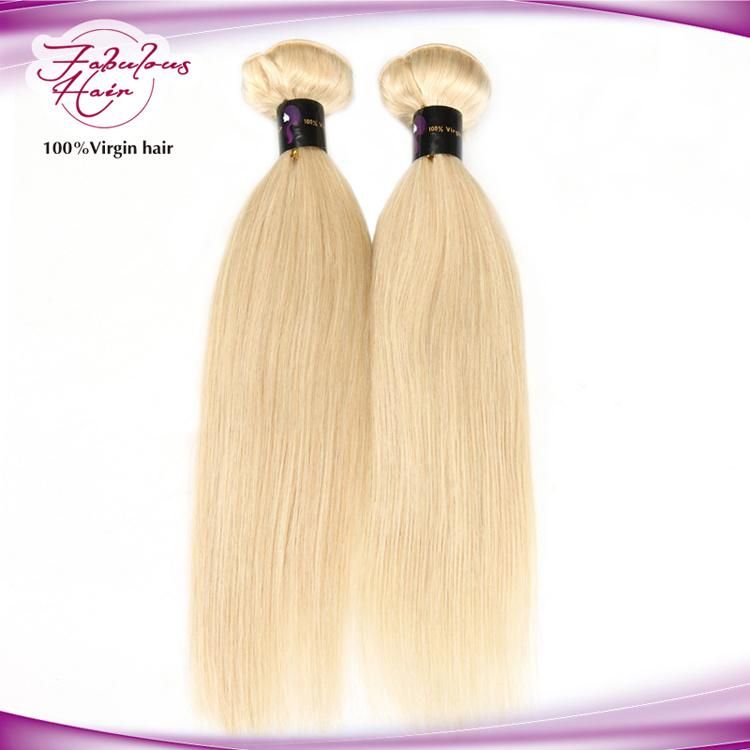 Raw Unprocessed Blonde Brazilian Hair Virgin Remy Human Hair Extension