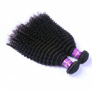 Unprocessed Human Hair Weave Bundles Indian Virgin Hair Kinky Curly