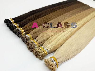 100% Virgin Remy Brazilian Pre-Bonded I-Tip Hair Extensions