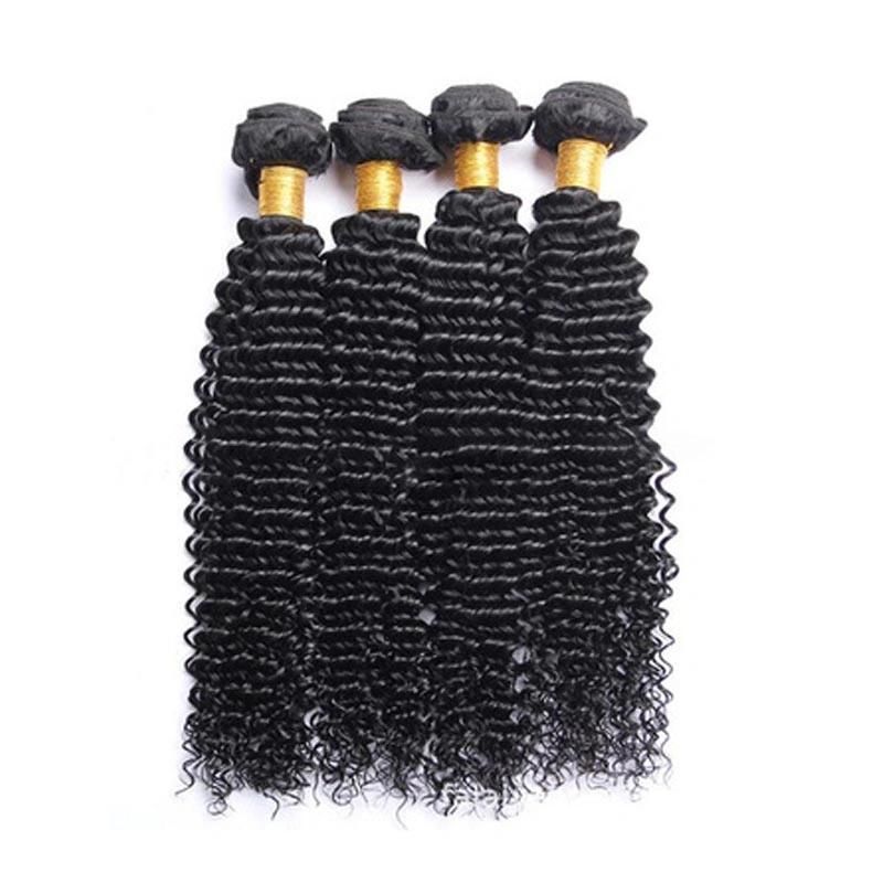 Kbeth Factory Unprocessed Virgin Brazilian Human Hair Kinky Curly Hair Weft From China Factory