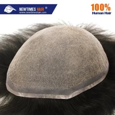 Stock Immediate Shipment Natural Hair System Hairpieces for Men