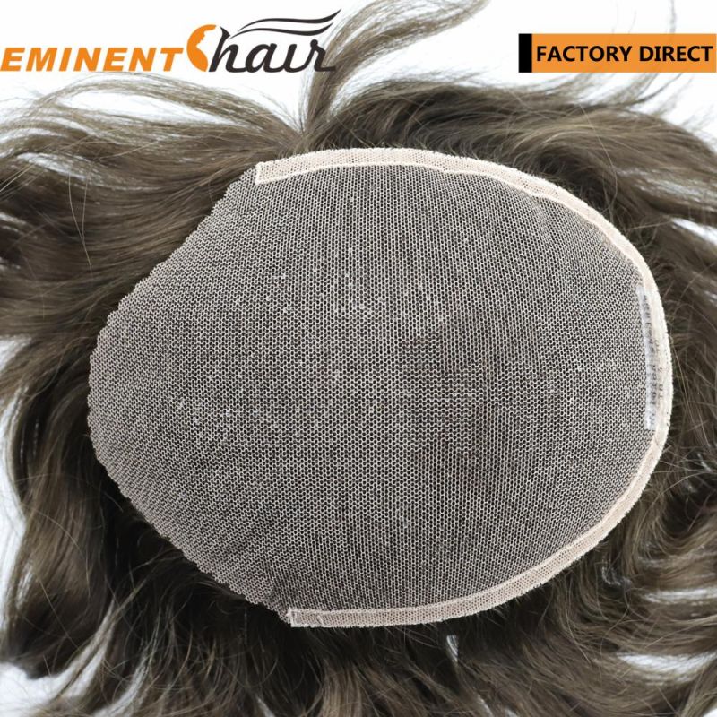 Lace Hair Replacement System Human Hair