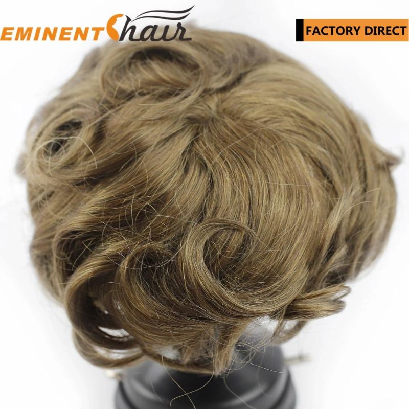 Human Hair Men′s Toupee--Lace Front Toupee--Custom Made Toupee