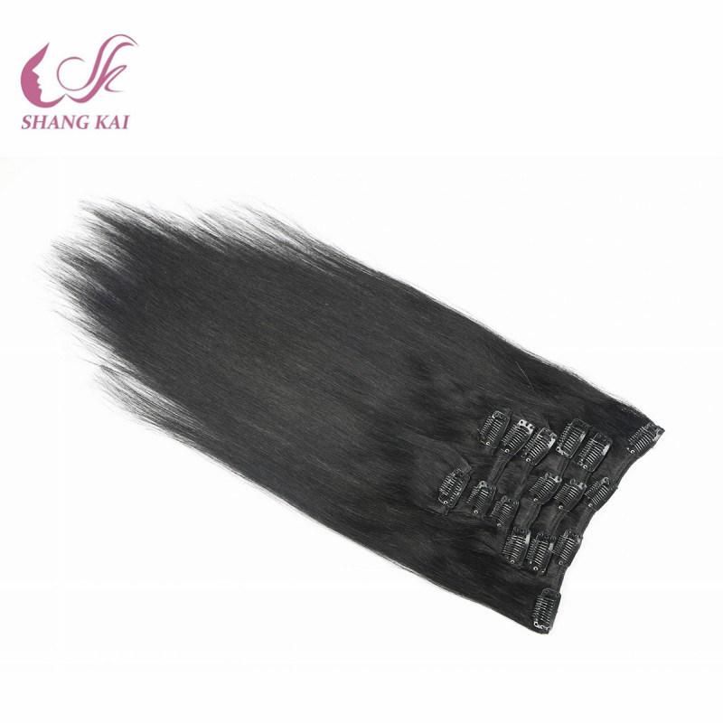 Human Remy Hair Extension Clip Natural Human Hair Extension Human Hair