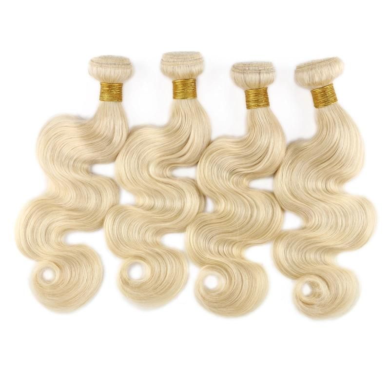 Wholesale Price Mink Blonde Color Brazilian Human Hair Bundles