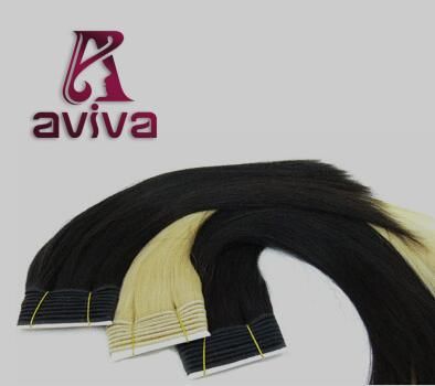 Human Hair Extension Virgin Hair Extension Straight T Color Hair Extension (AV-HW09)