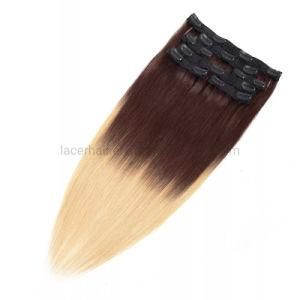 Fashion Hot Sale Natural Remy Brazilian Thick Heavy Clip on Remy Human Hair Extension