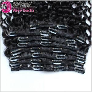 Top Quality 100% Hair Extension Malaysian Virgin Human Hair Clip in Hair Products Deep Wave