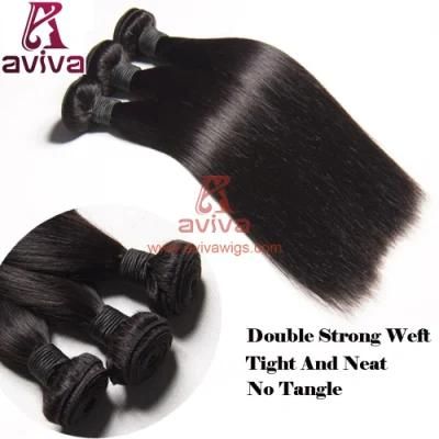 100% Top Quality Silky Straight Virgin Brazilian Human Hair Extension