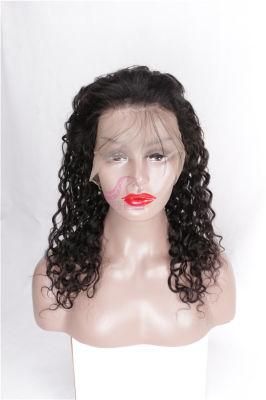 Brazilian Human Hair Front Lace Wigs, Free Lace Wig Samples, Kinky Curly Natural Human Hair Wig