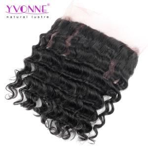 360 Full Lace Frontal Virgin Hair, 22.5&quot;X4&quot; Loowe Wave Human Hair Lace Frontal Closure