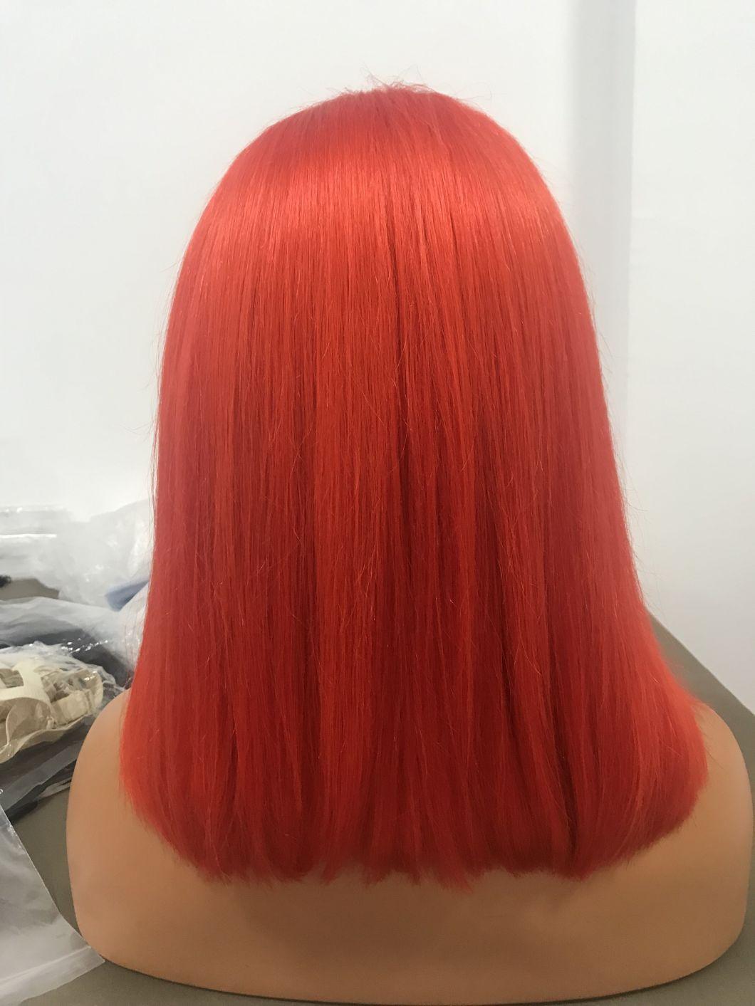 Wendyhair Bob Wigs Lace Front Human Wigs Straight Short Hair