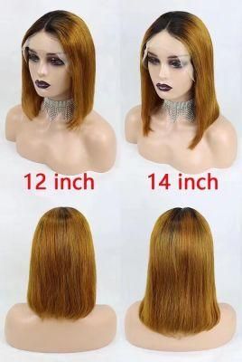 Natural Parting 100% Human Virgin Hair Lace Front Wig