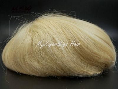 2022 Injected Poly Hair Injection Grow-Looking Most Natural Custom Made Hairpiece