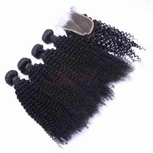 Hot Selling Kinky Curl 100% Unprocessed Virgin Indian Hair Weft